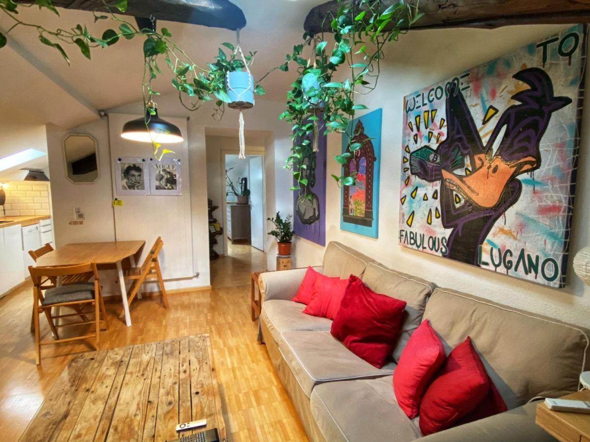 Cozy Apartment By The The Lake Of Lugano Eksteriør billede